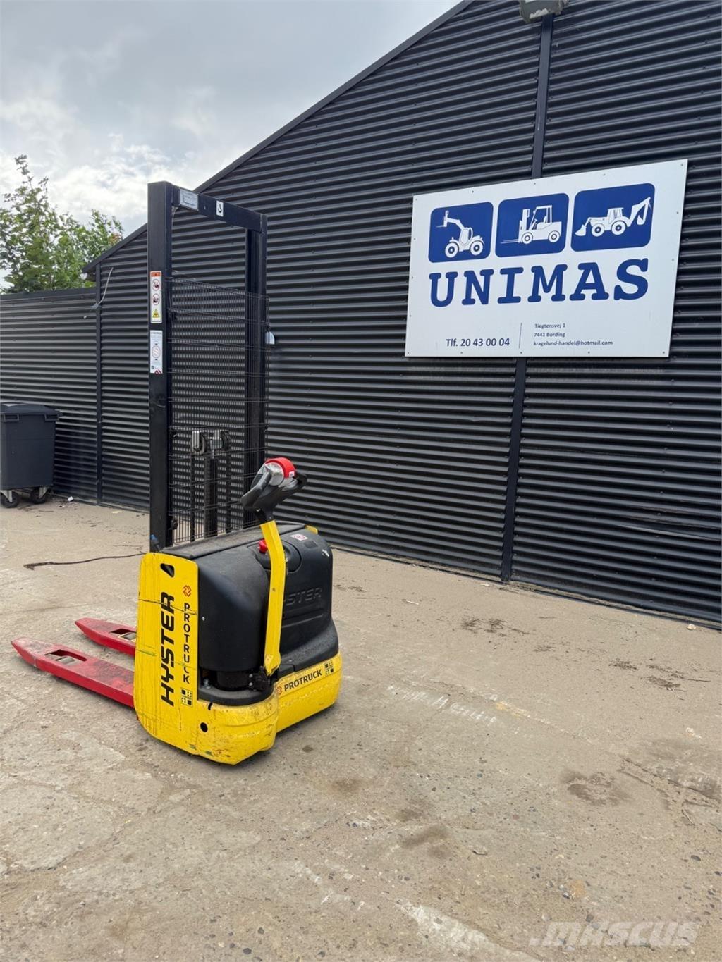 Hyster S1.0 Kézi raklapemelők