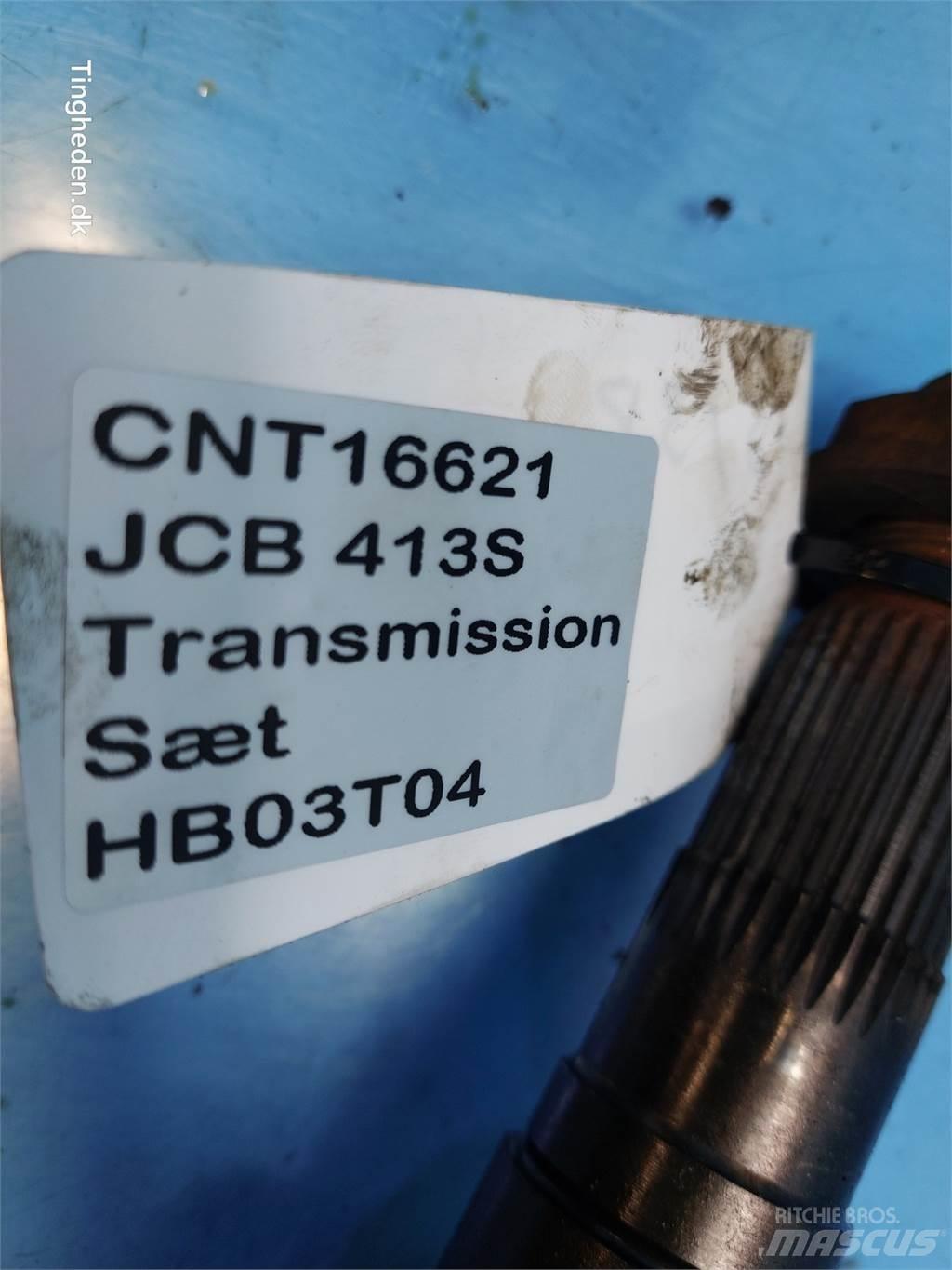 JCB 413S Váltók
