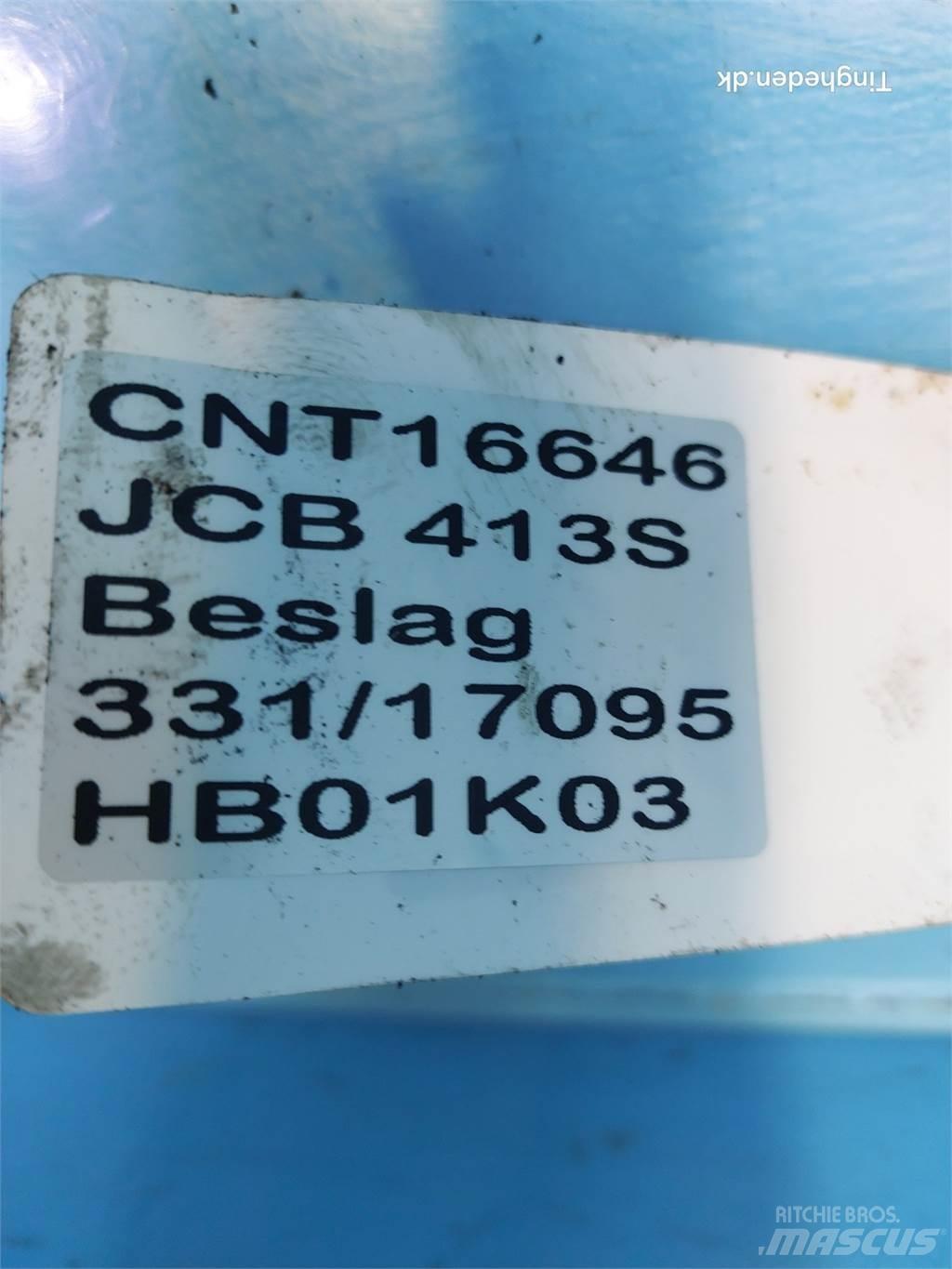 JCB 413S Gémek és dipperek