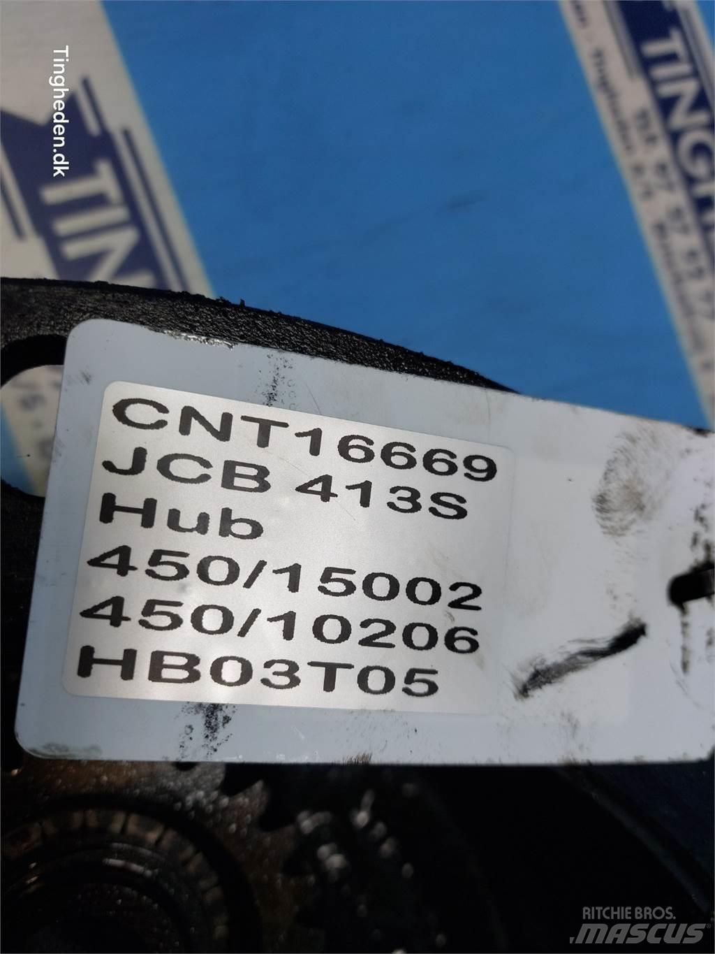 JCB 413S Tengelyek