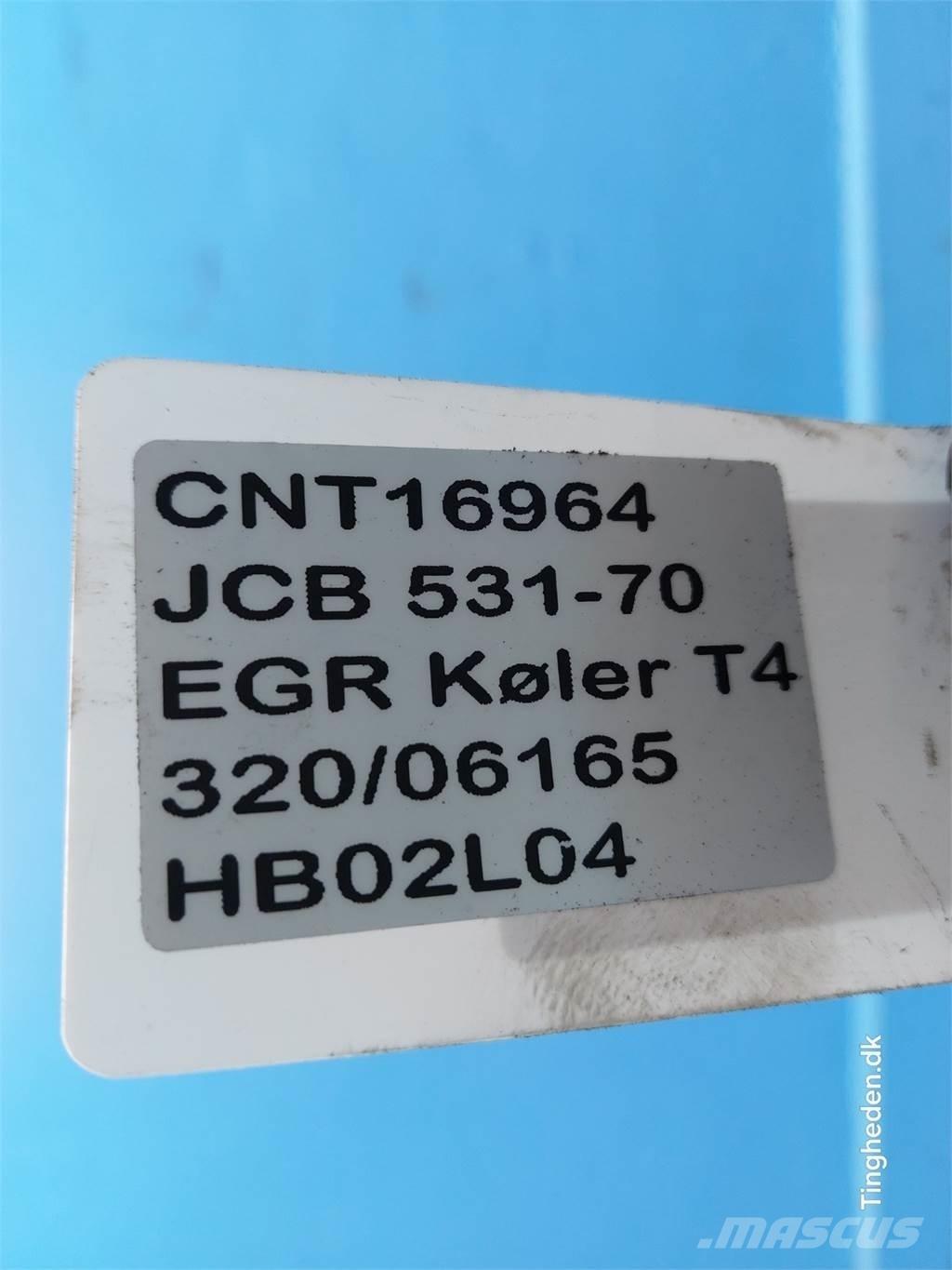 JCB 531-70 Hűtők