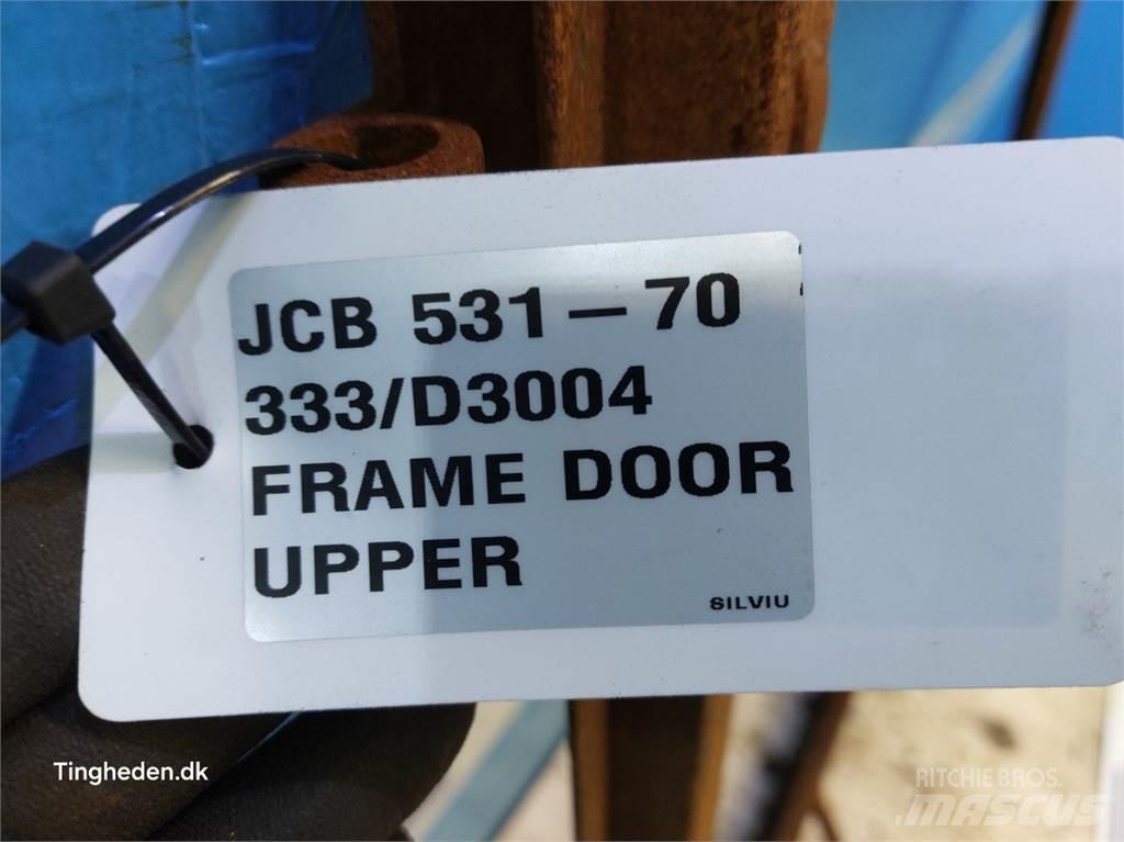JCB 531-70 Vezetőfülke és belső tartozékok