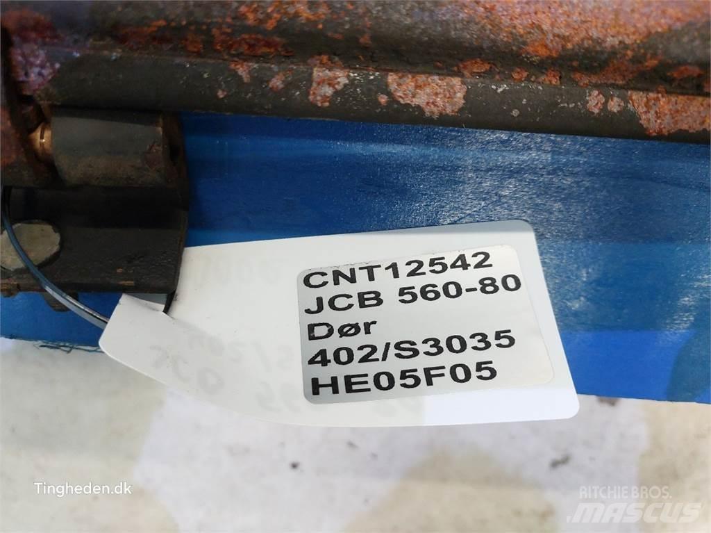 JCB 560-80 Vezetőfülke és belső tartozékok