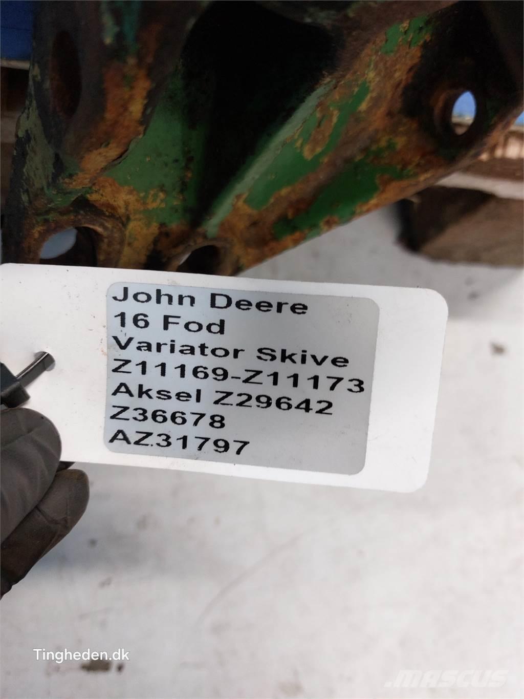 John Deere 1000 Kombájn tartozékok