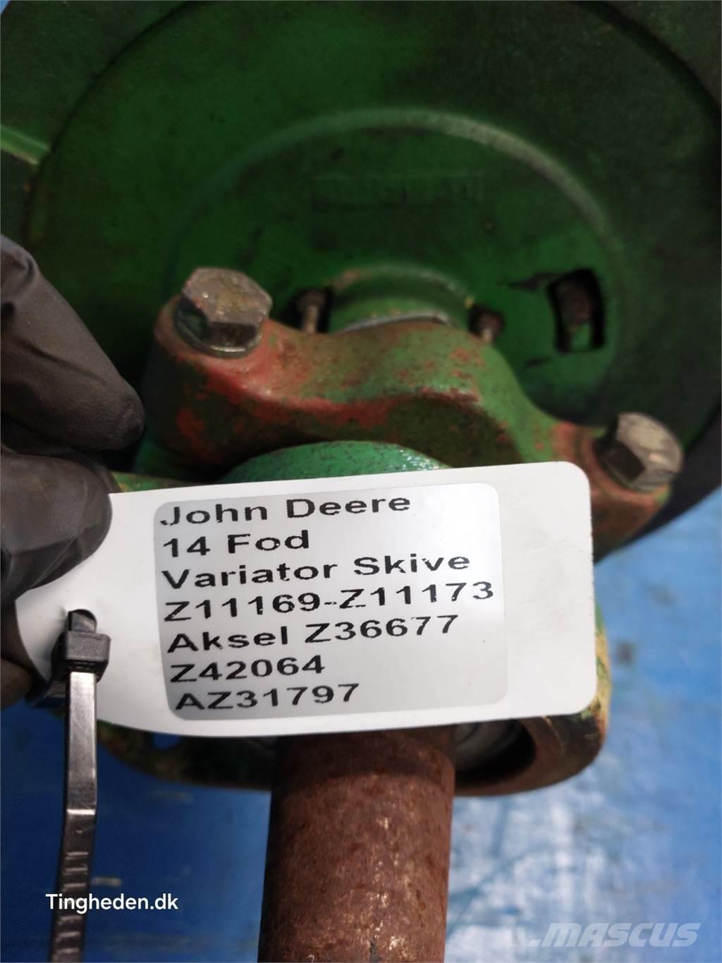 John Deere 1000 Kombájn tartozékok
