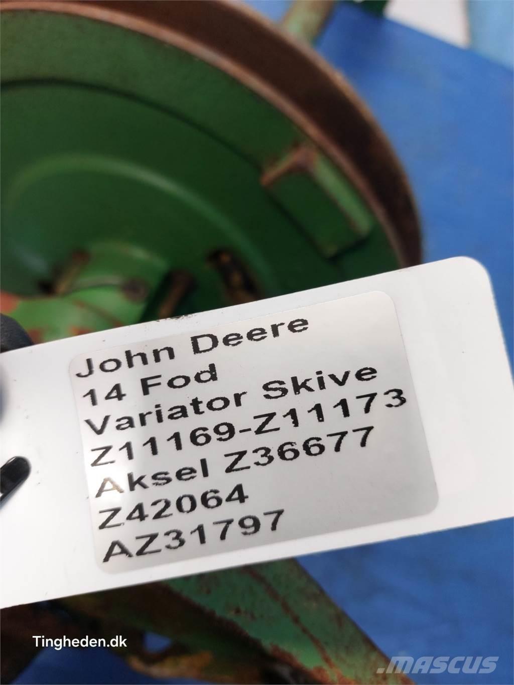 John Deere 1000 Kombájn tartozékok
