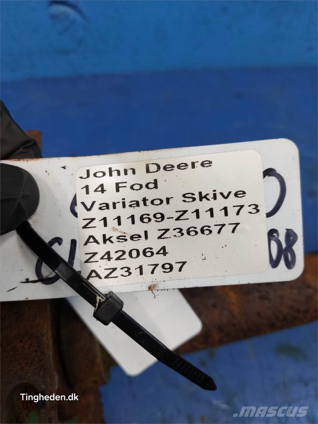 John Deere 1000 Kombájn tartozékok