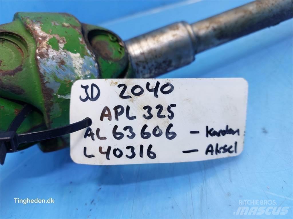 John Deere 2040 Egyéb traktor tartozékok