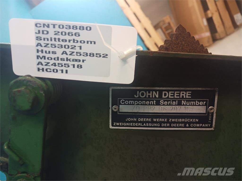 John Deere 2066 Kombájn tartozékok