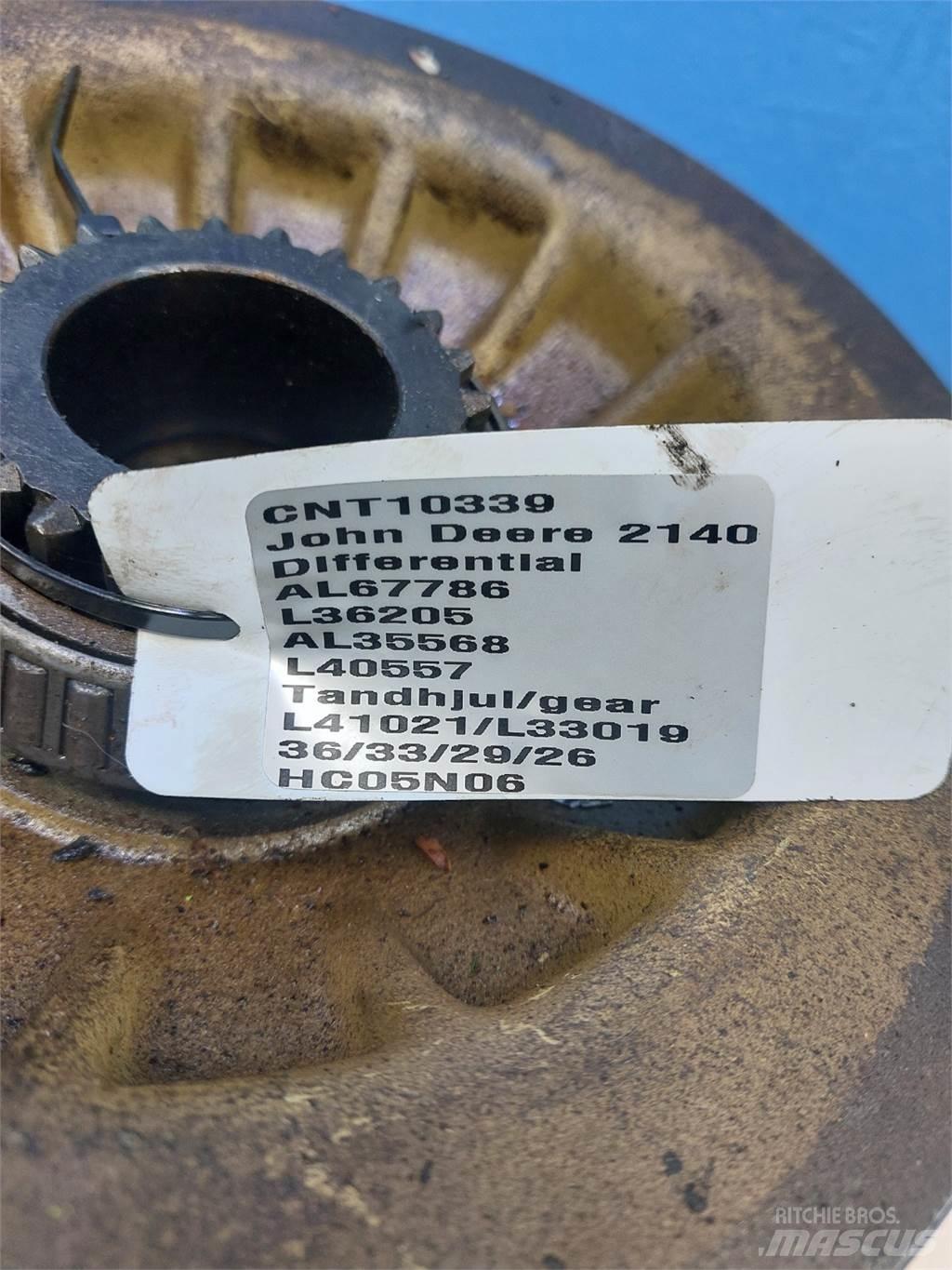 John Deere 2140 Váltók