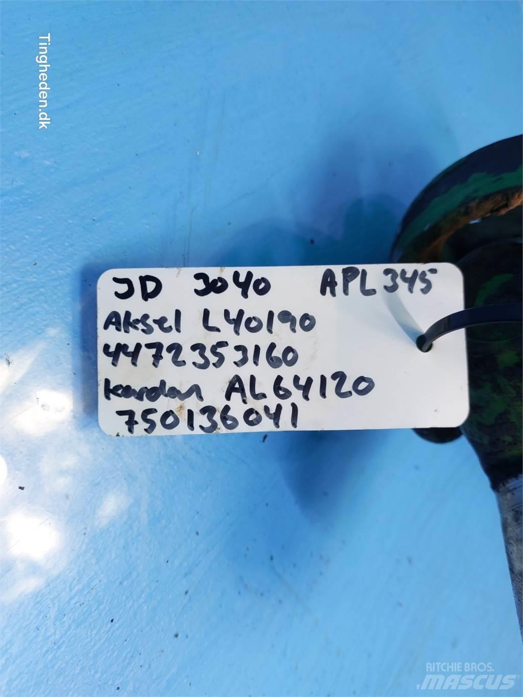 John Deere 3040 Egyéb traktor tartozékok