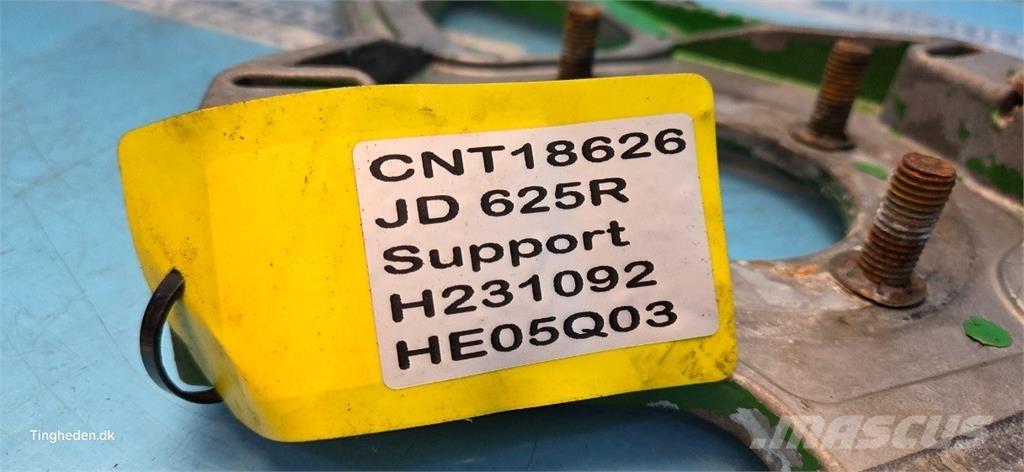 John Deere 625R Kombájn tartozékok