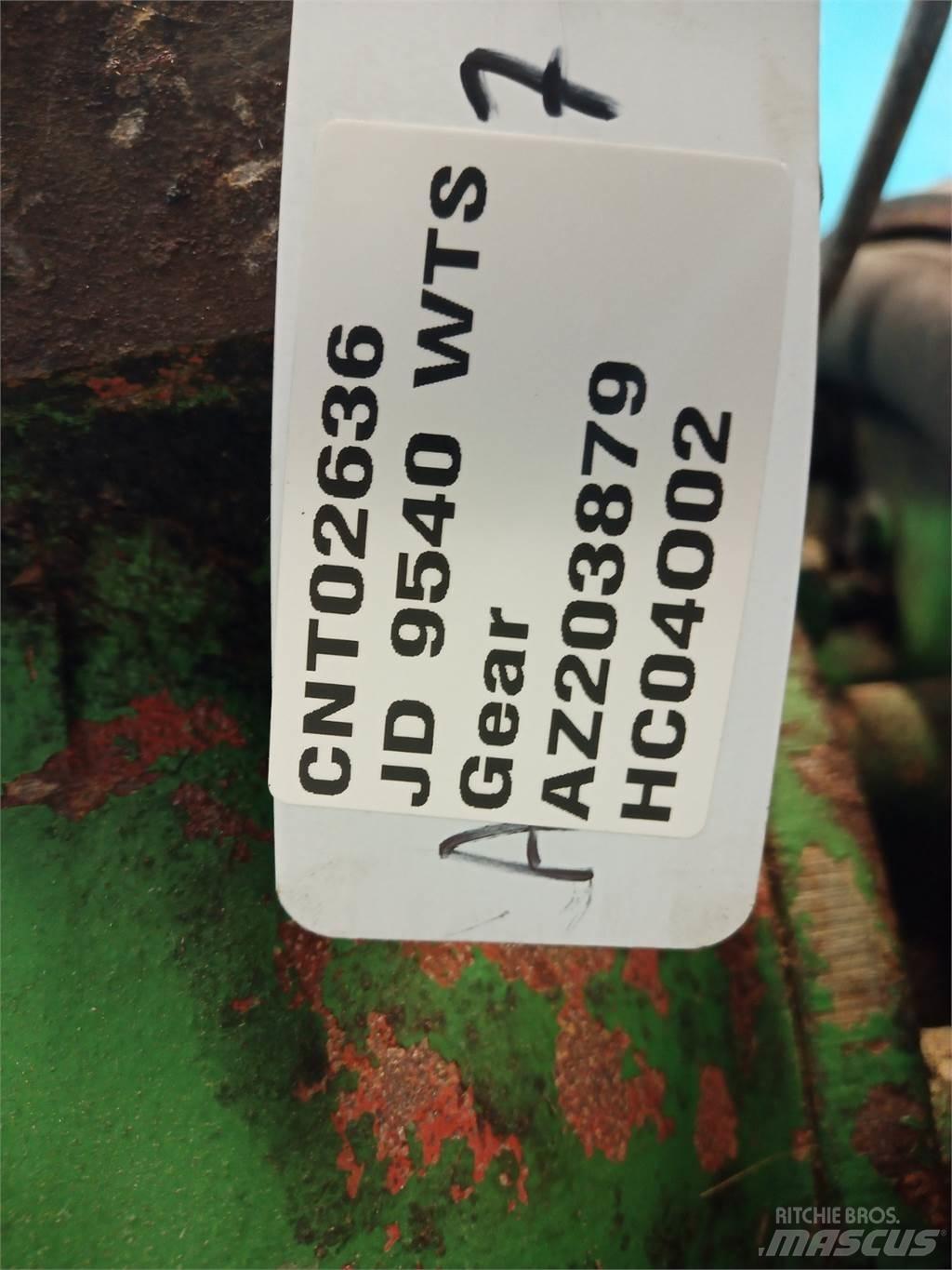 John Deere 9540 Váltók