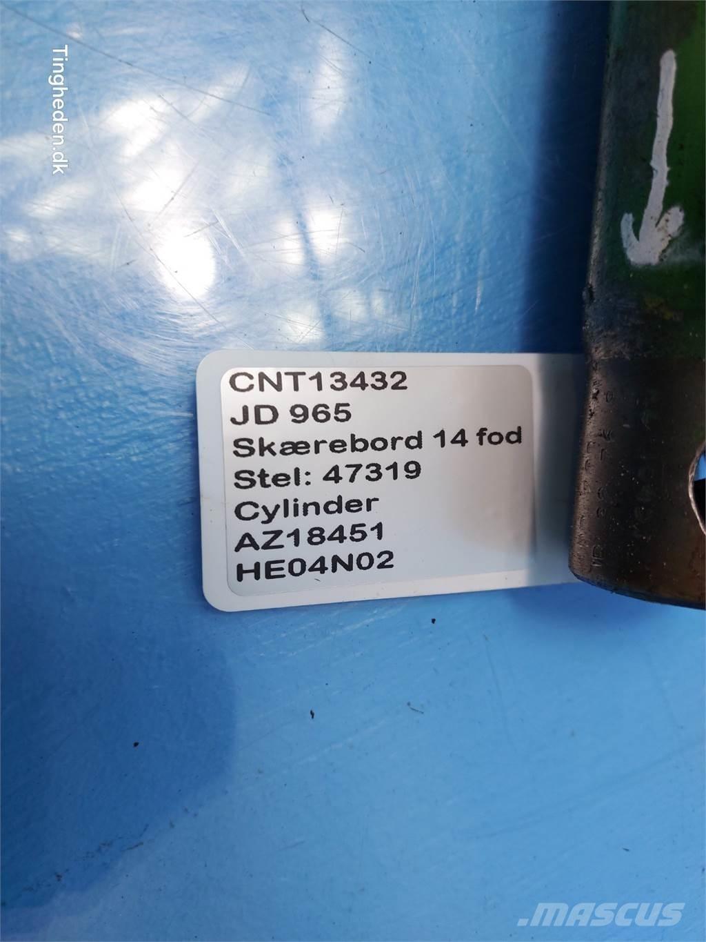 John Deere 965 Kombájn tartozékok