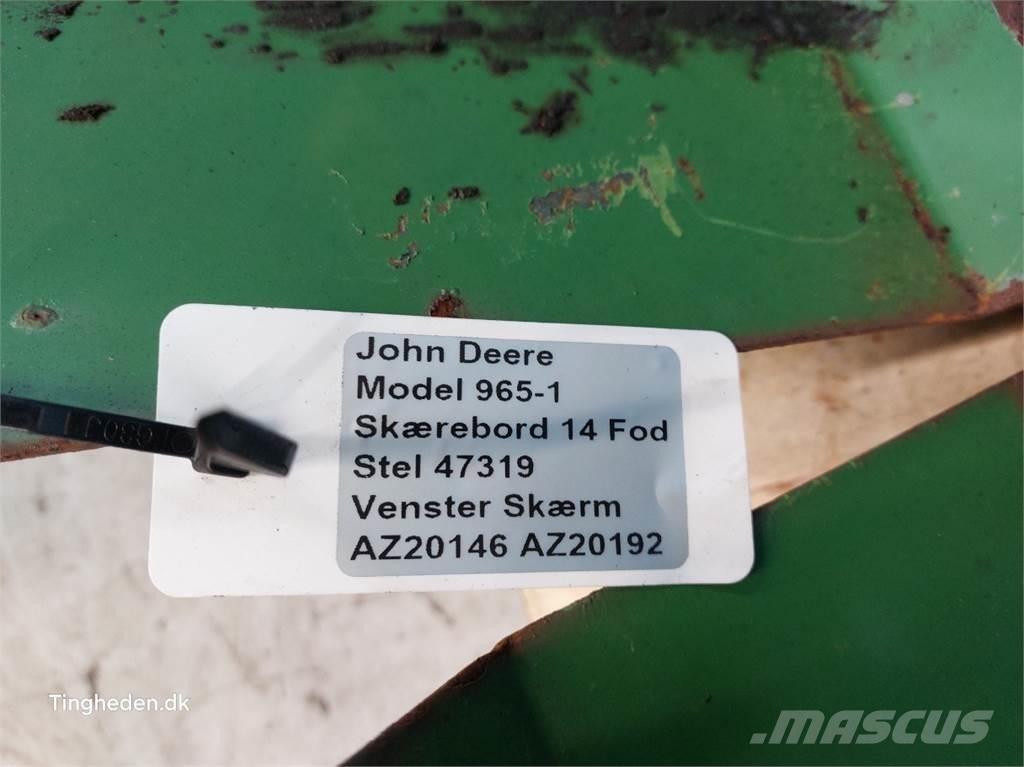 John Deere 965 Kombájn tartozékok