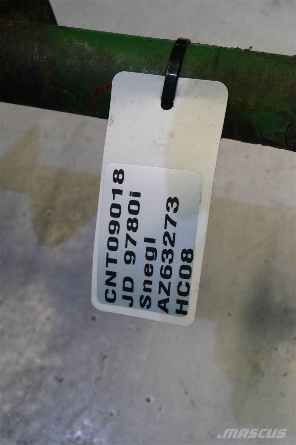 John Deere 9780 Kombájn tartozékok