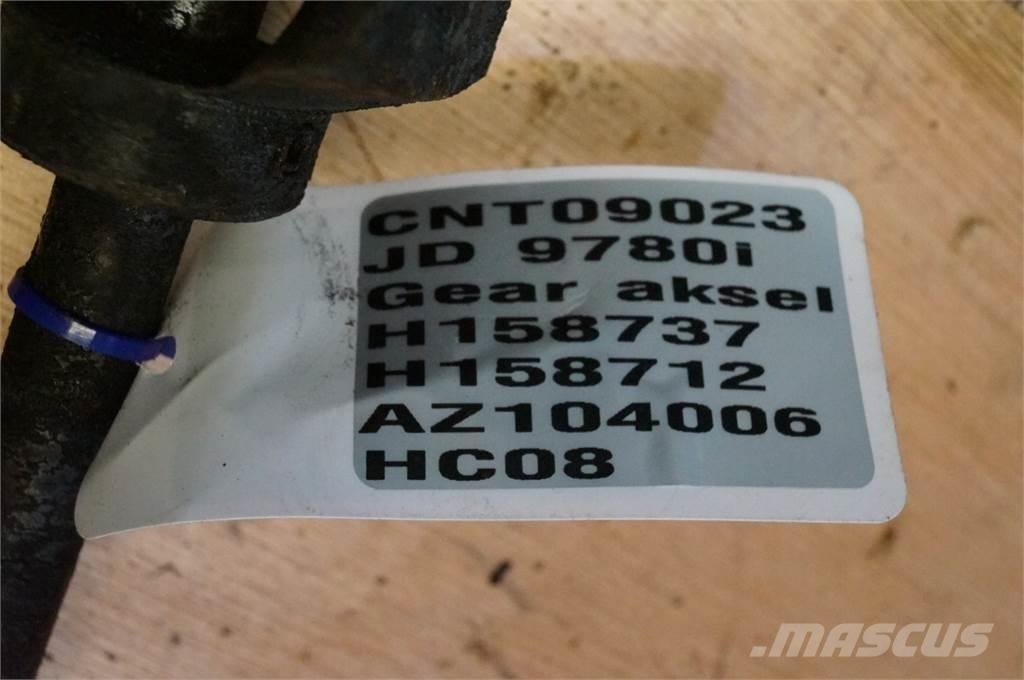 John Deere 9780 Kombájn tartozékok