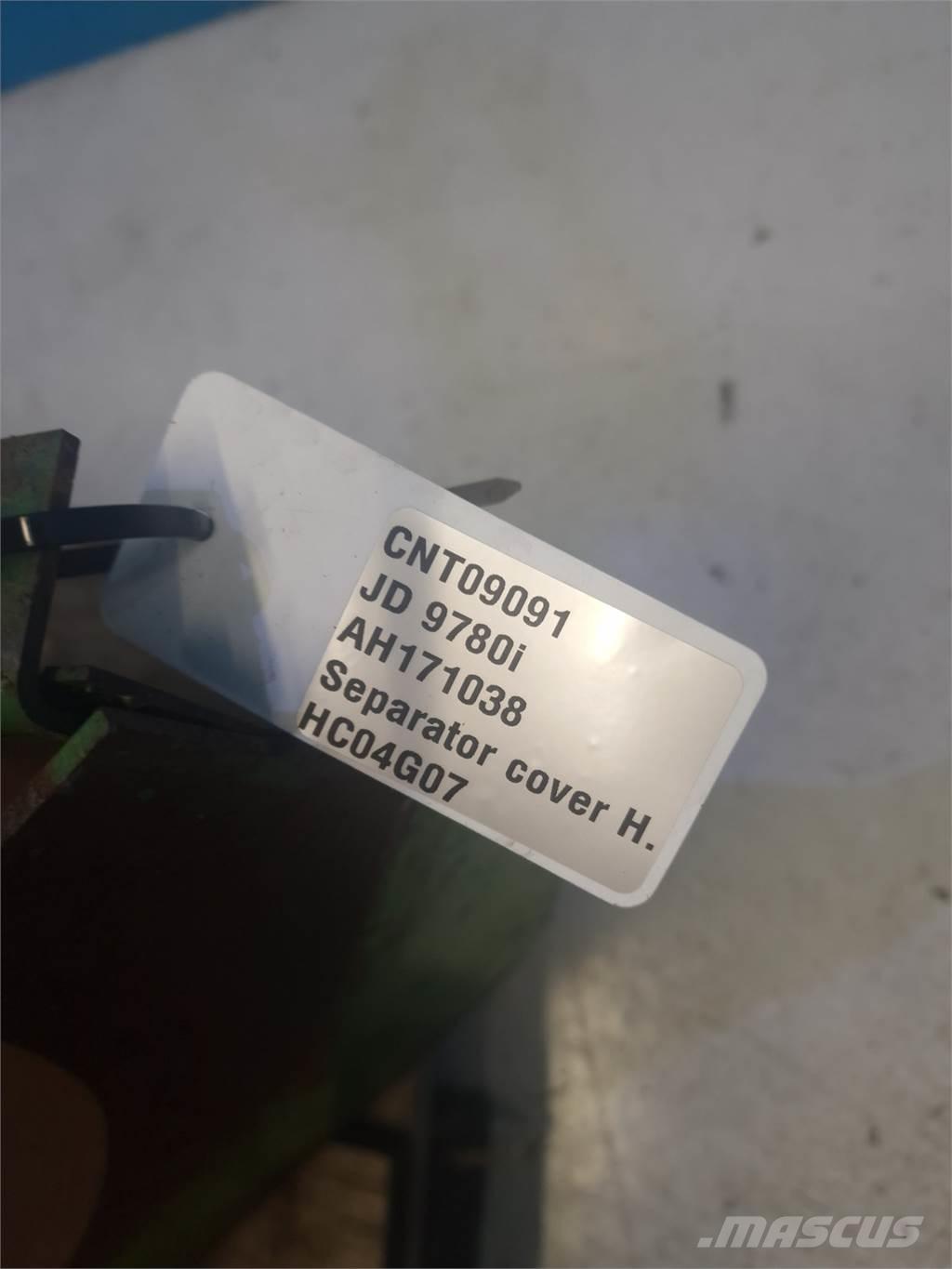 John Deere 9780 Kombájn tartozékok