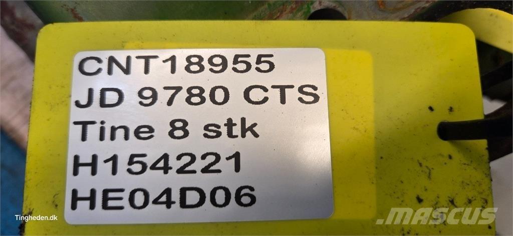 John Deere 9780 Kombájn tartozékok