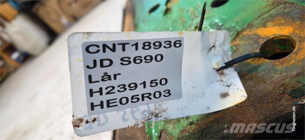 John Deere S690 Kombájn tartozékok