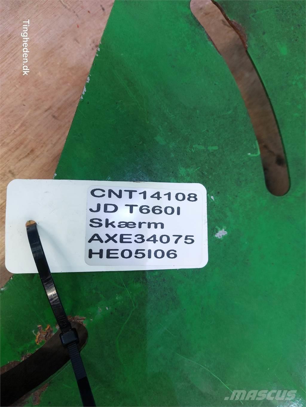 John Deere T660I Kombájn tartozékok