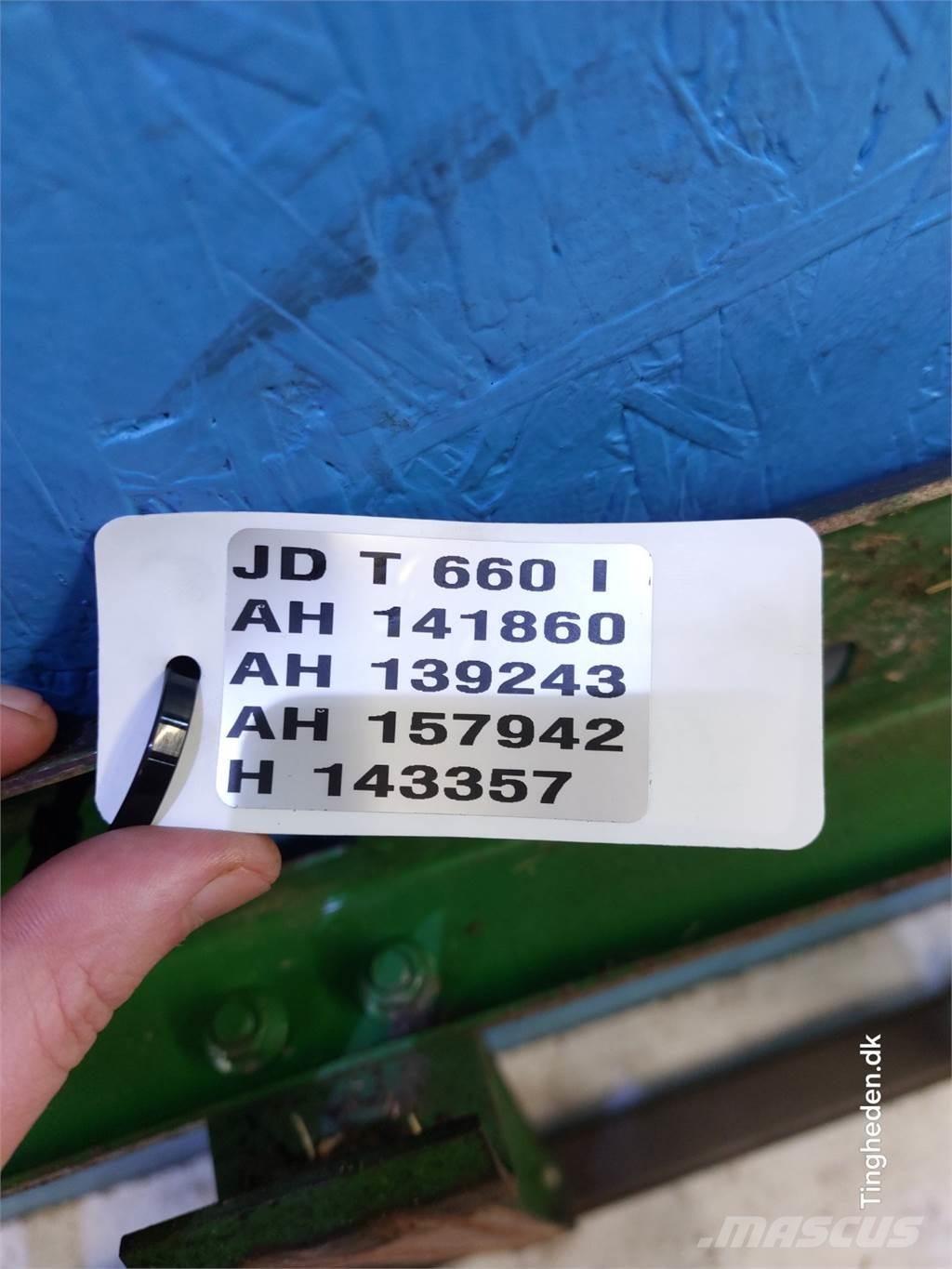 John Deere T660I Kombájn tartozékok