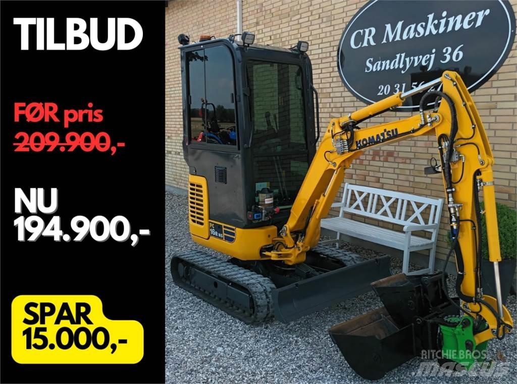 Komatsu pc16r hs Mini kotrók < 7t