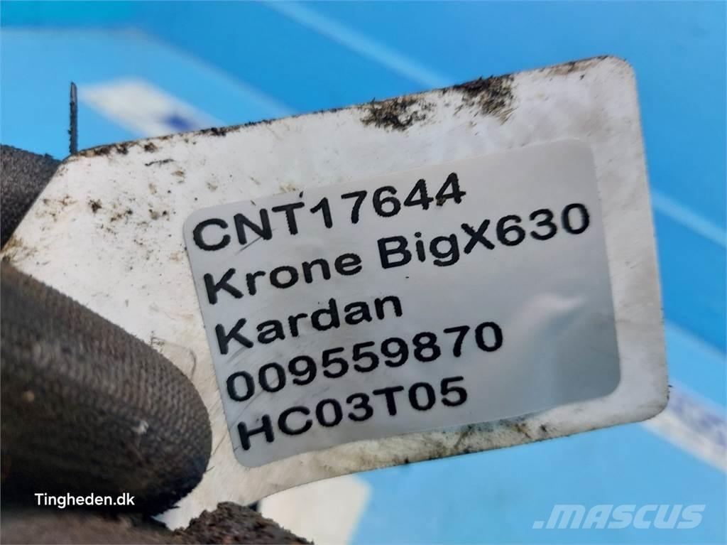 Krone Big X 630 széna- és takarmánygép tartozékok