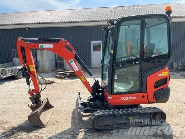 Kubota KX19-4 Mini kotrók < 7t