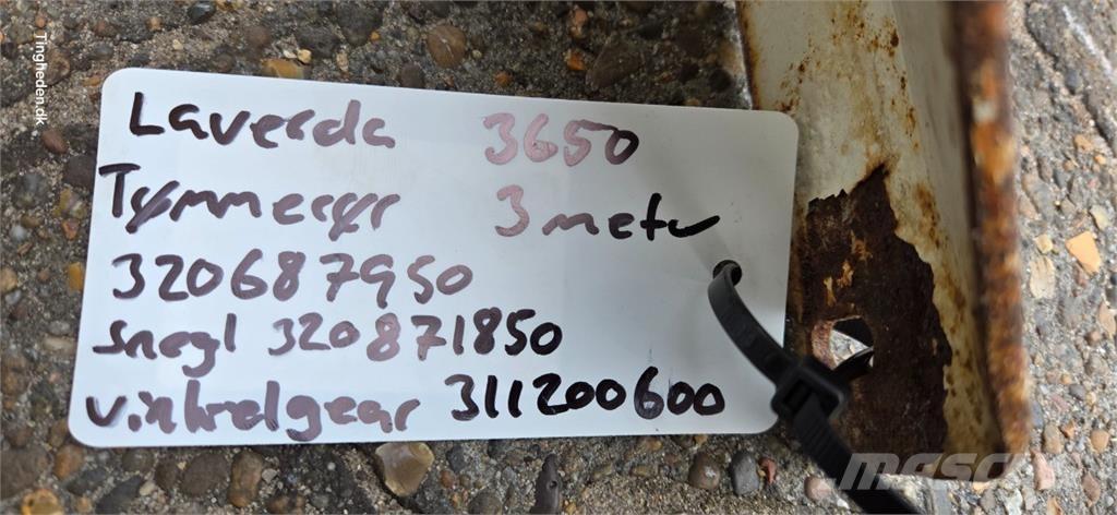 Laverda 3650 Kombájn tartozékok