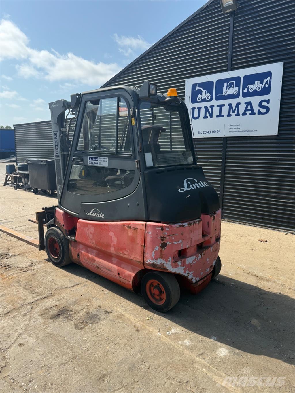 Linde E35 Elektromos targoncák