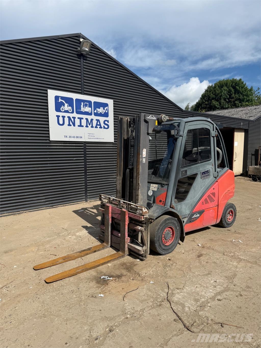Linde H35D Dízel targoncák