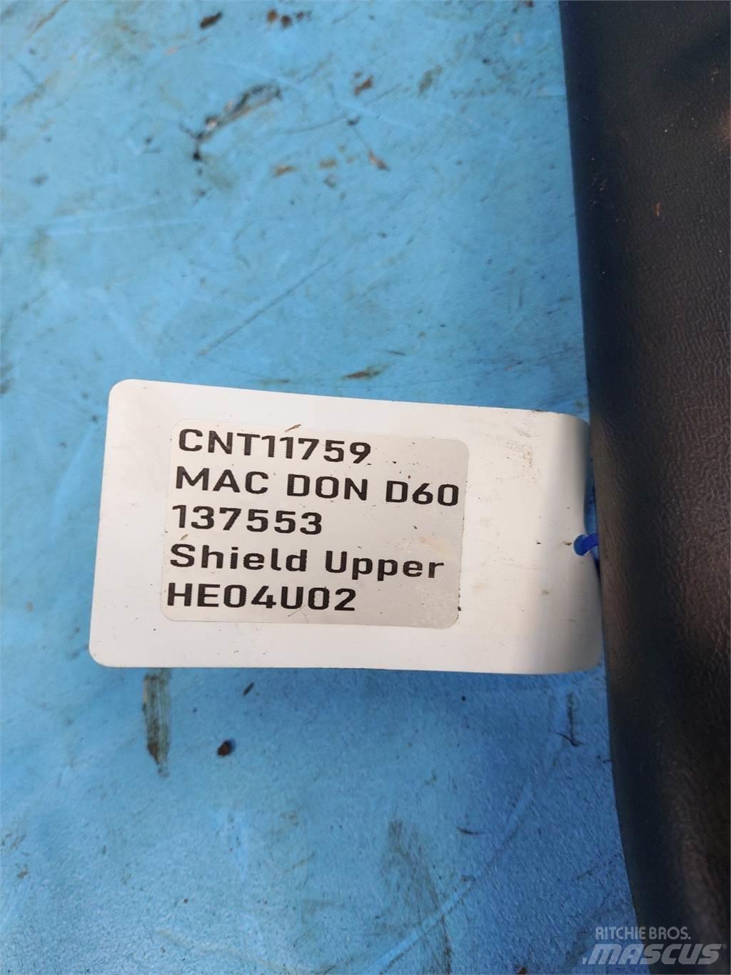 MacDon D60 Kombájn tartozékok