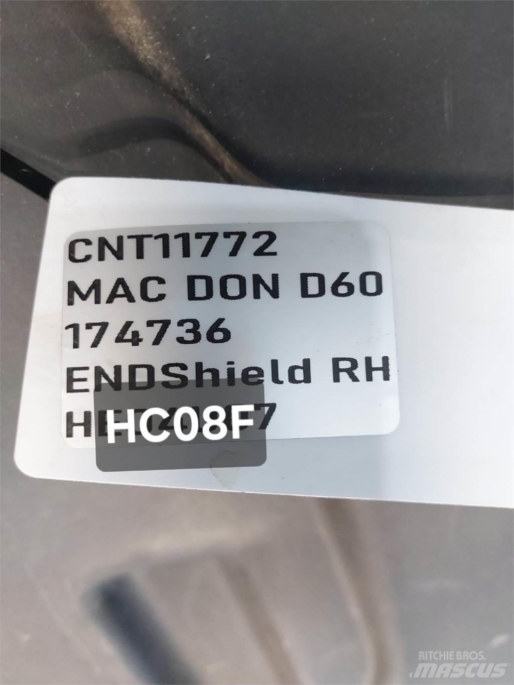 MacDon D60 Kombájn tartozékok