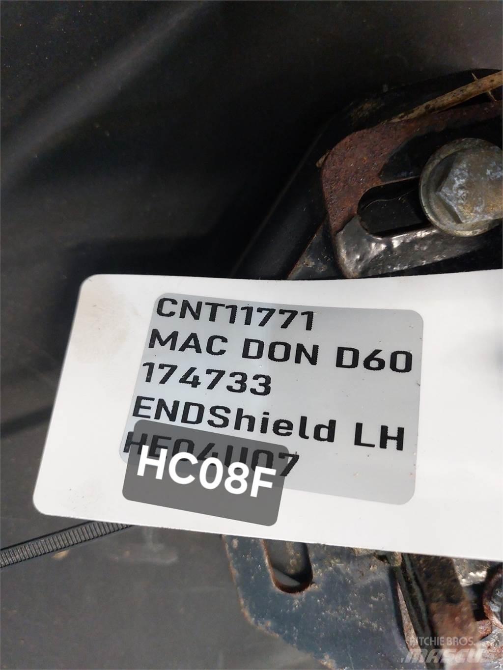 MacDon D60 Kombájn tartozékok