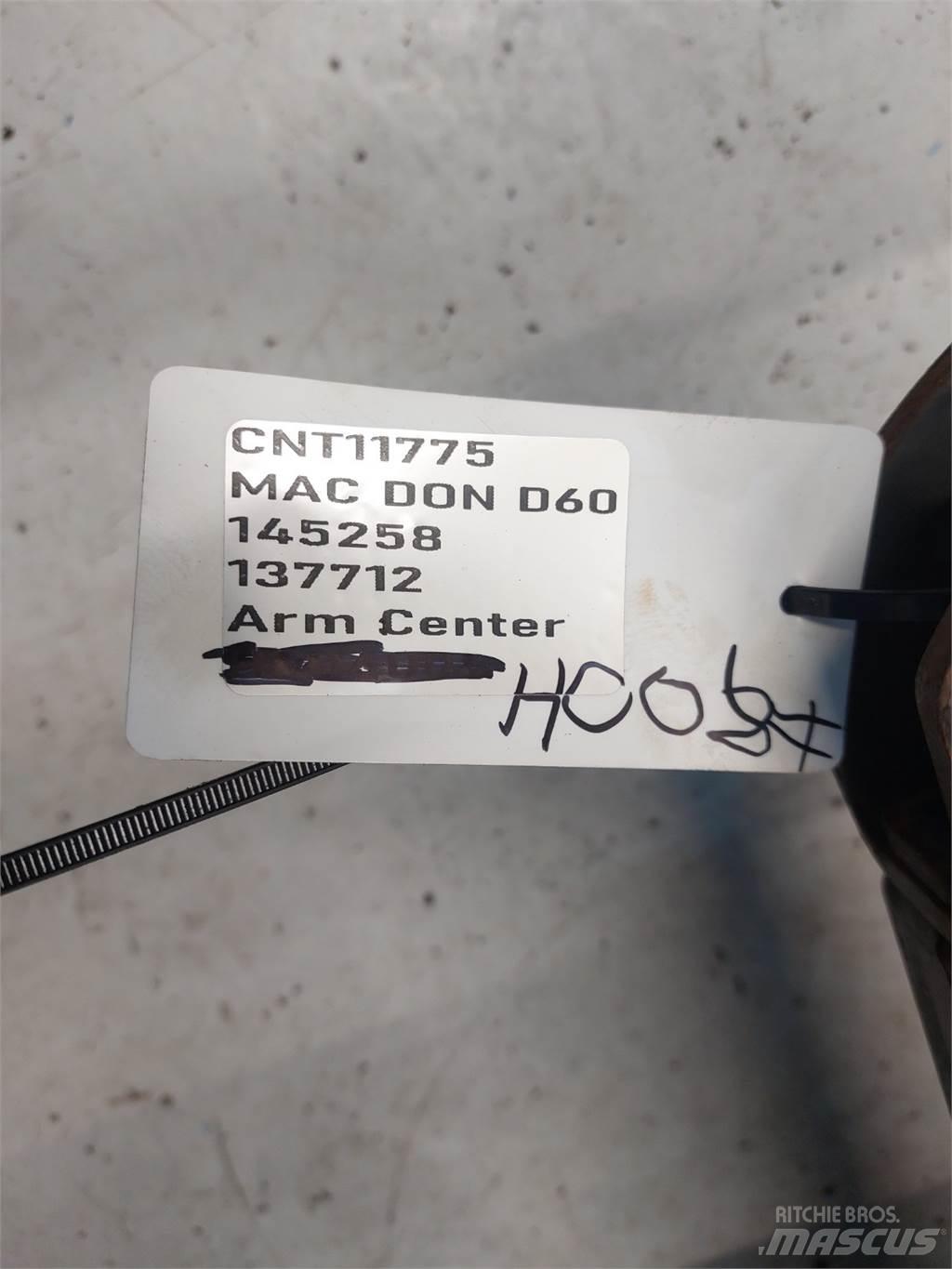 MacDon D60 Kombájn tartozékok