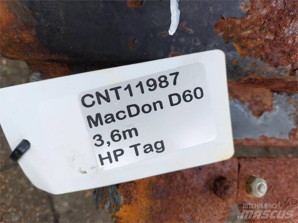 MacDon D60 Kombájn tartozékok
