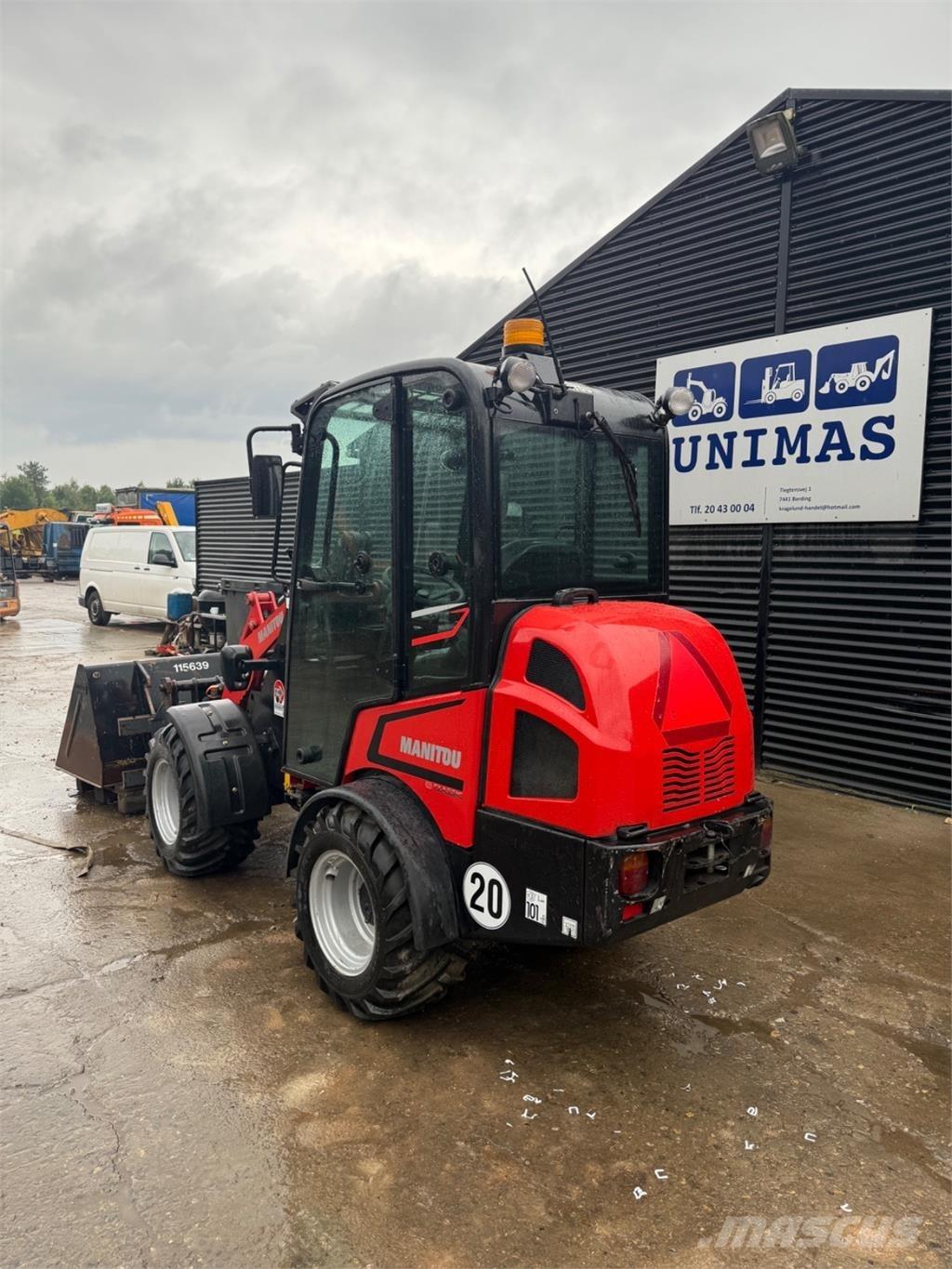 Manitou MLA3-35H Mini homlokrakodók