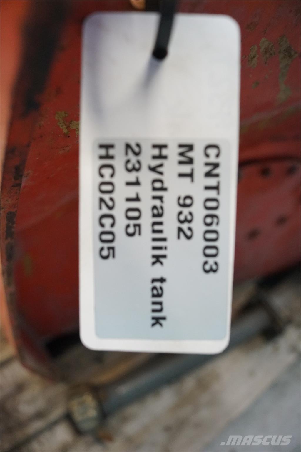 Manitou MT 932T Hűtők