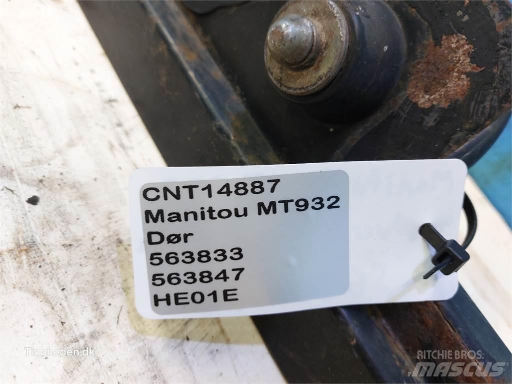 Manitou MT932 Vezetőfülke és belső tartozékok