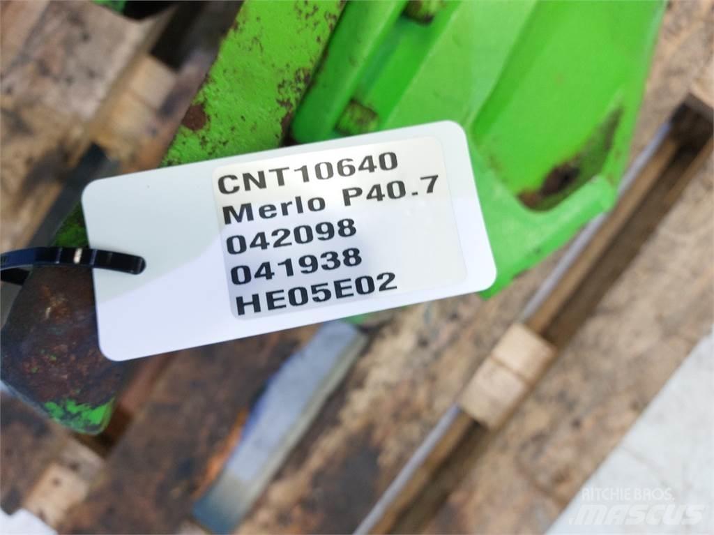 Merlo P40.7 Tengelyek