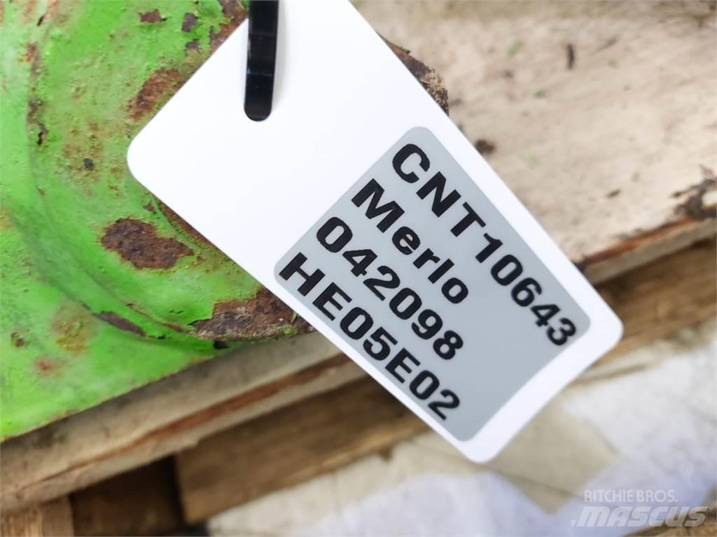 Merlo P40.7 Tengelyek
