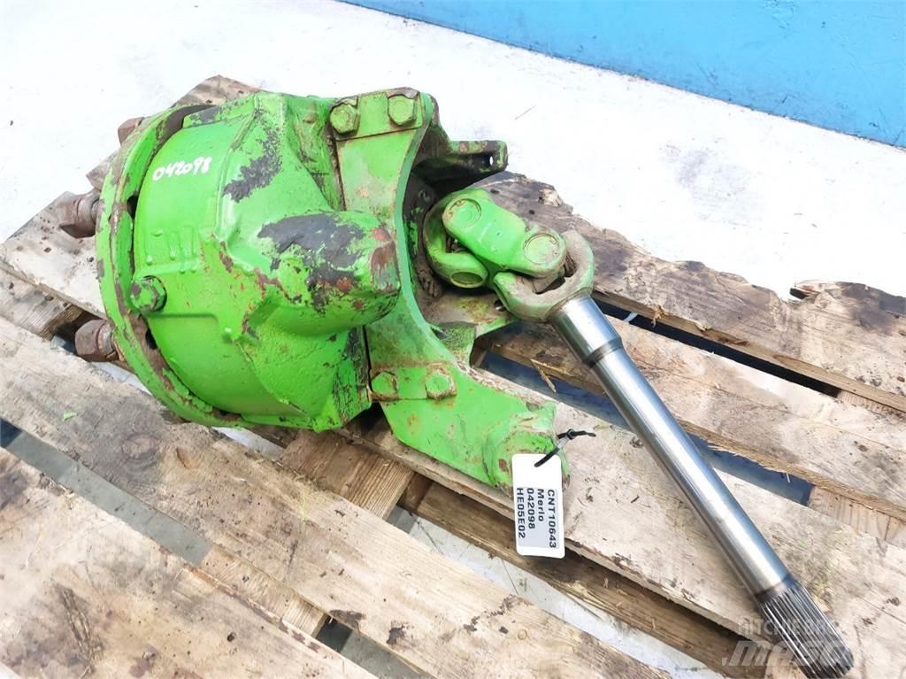 Merlo P40.7 Tengelyek
