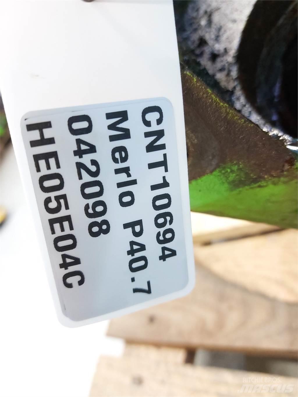 Merlo P40.7 Tengelyek