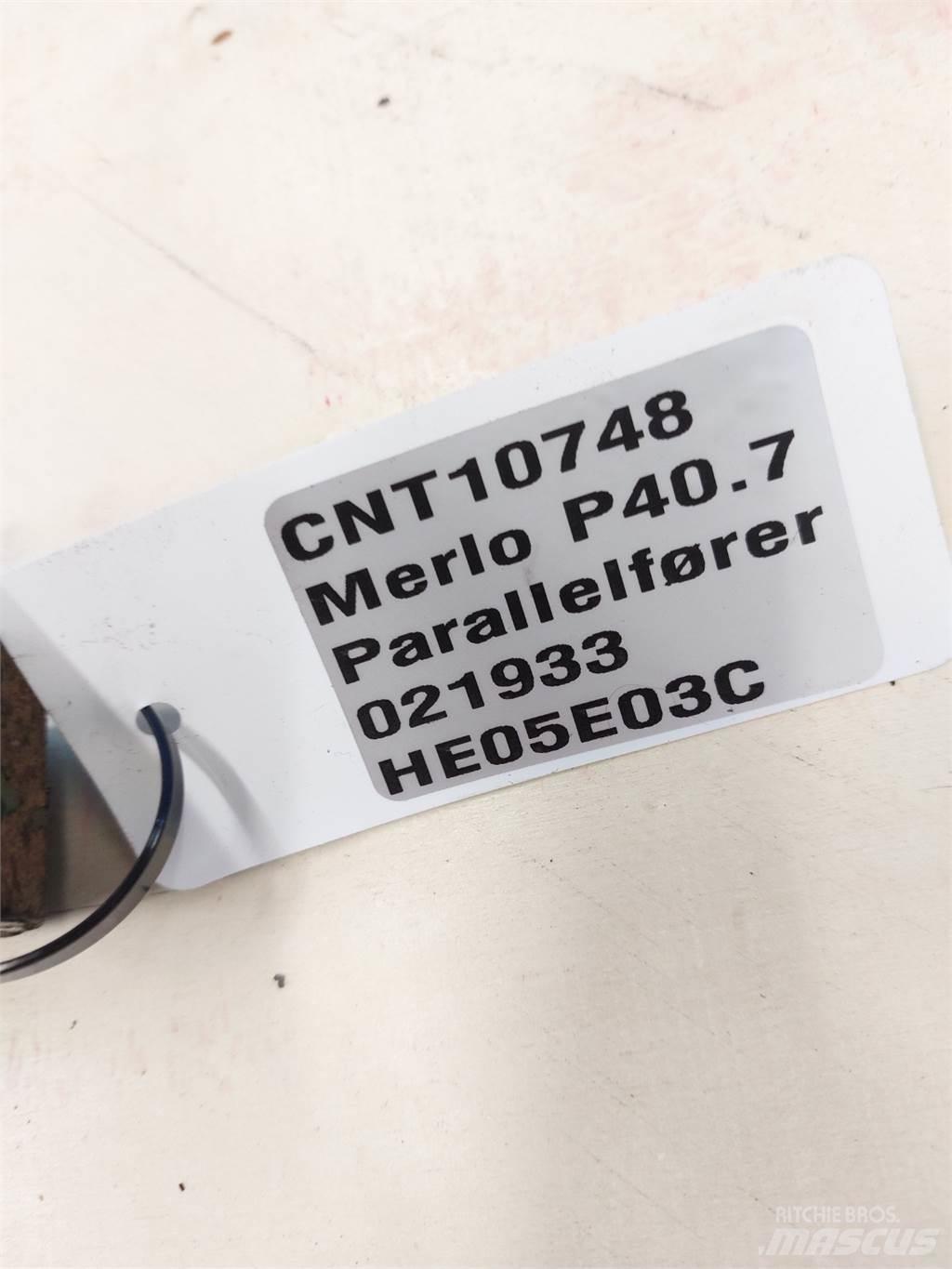 Merlo P40.7 Gémek és dipperek