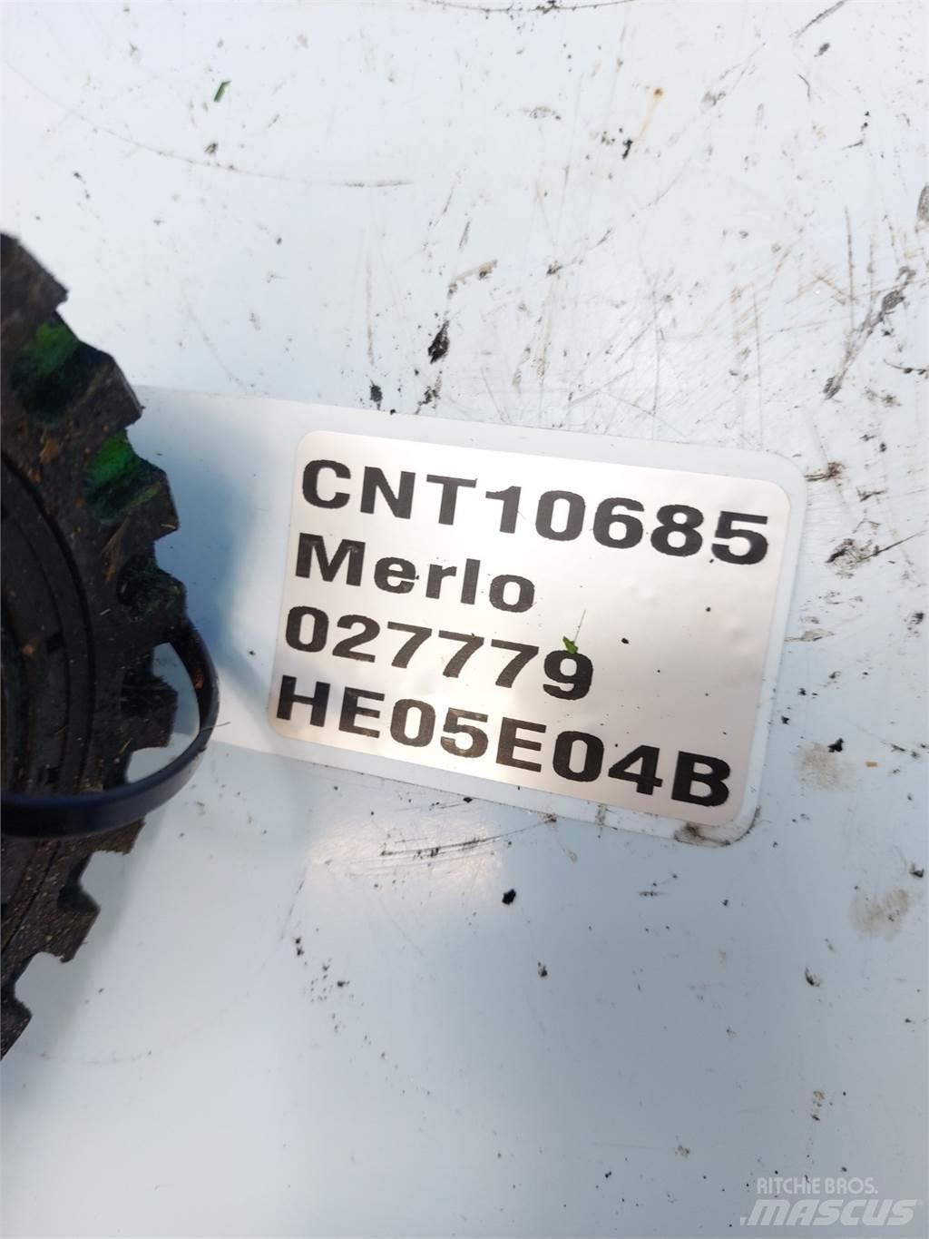 Merlo P41.7 Tengelyek
