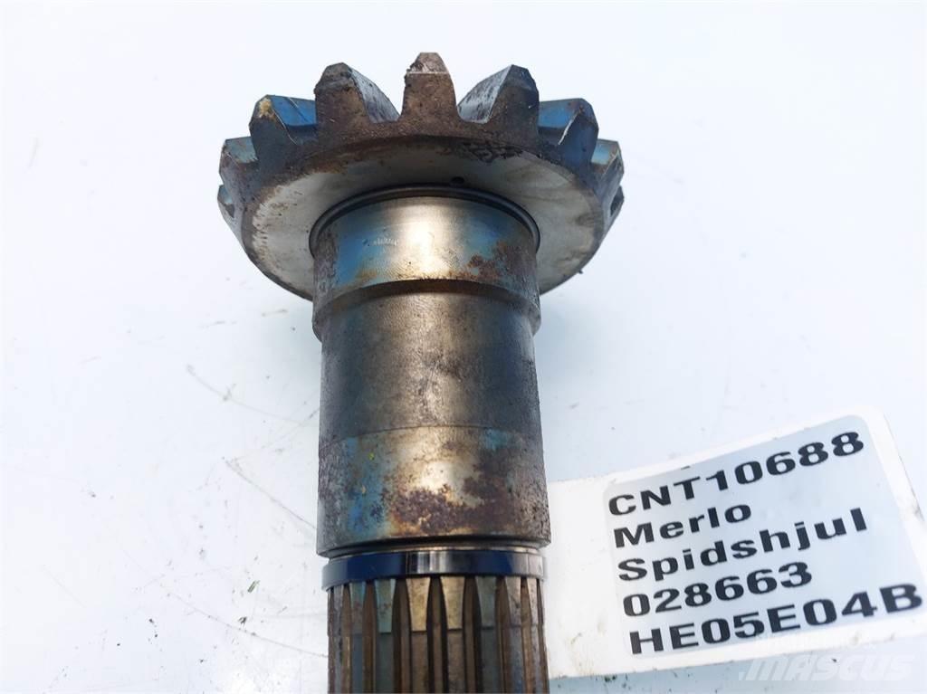 Merlo P41.7 Tengelyek