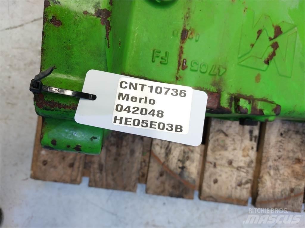 Merlo P41.7 Tengelyek