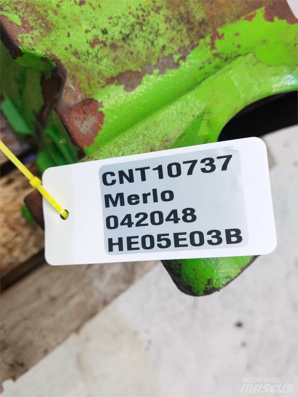 Merlo P41.7 Tengelyek