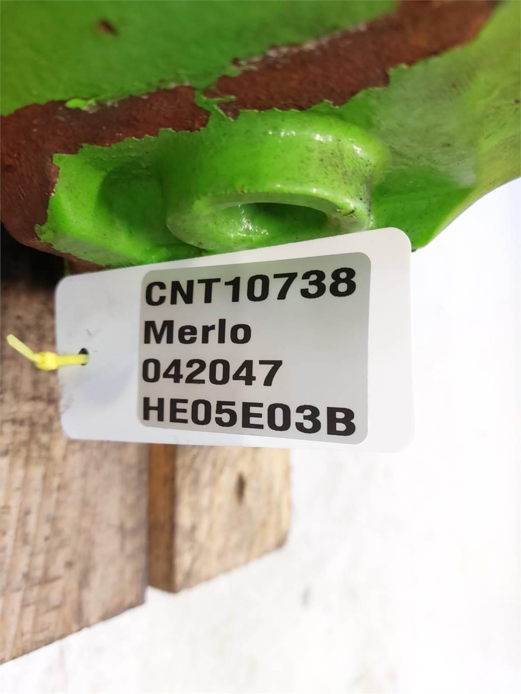 Merlo P41.7 Tengelyek
